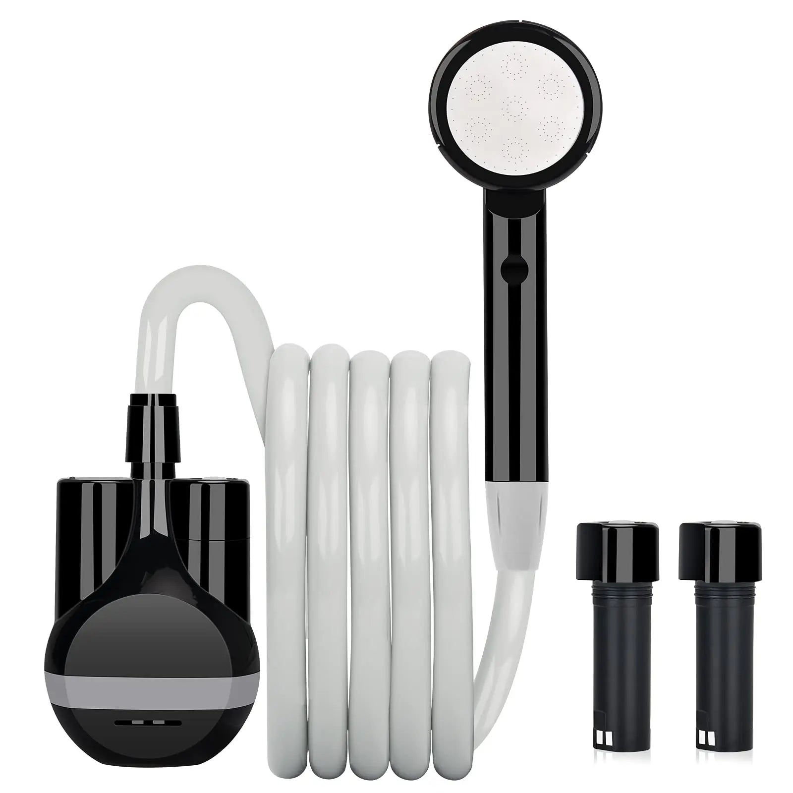 Portable Electric Rechargeable Outdoor Showerhead Camp Shower Pump Convenient Design Hiking Beach Pet Cleaning-Traveling