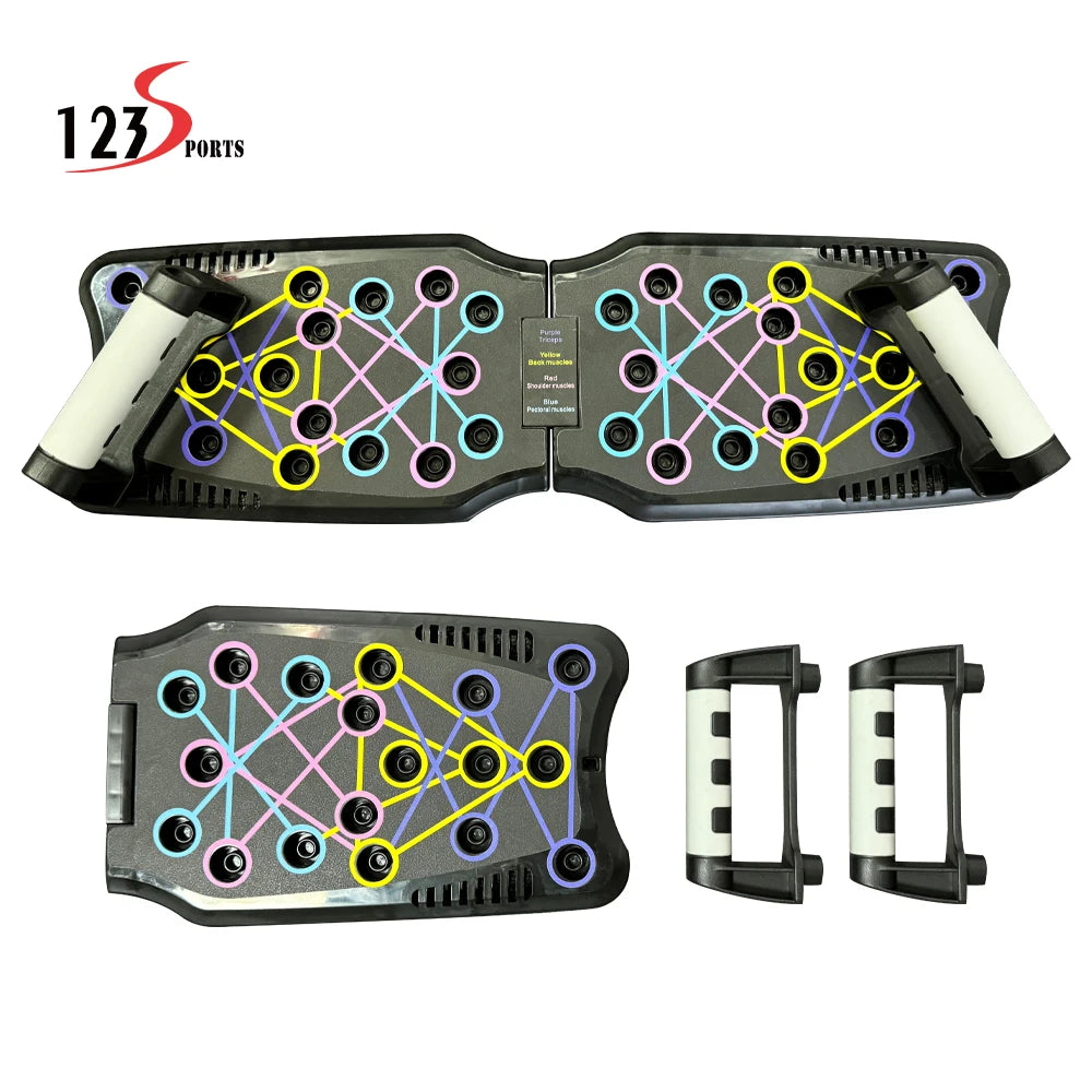 Multifunctional Colorful Fitness Board Push up Boards for Woman