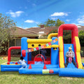 Commercial Grade Inflatable Bounce House  Combo 100% PVC Bouncy Castle for Kids with Slide/Golf Area/Ball Pit/Climbing Wall