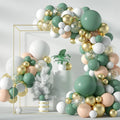 Romantic 117pcs Indoor Garden Metal Floral Arch Black OEM Style for Wedding Party & Birthday for Indoor & Outdoor Use