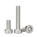 GB2671.1 ISO14580 304 A2-70 Stainless Steel Six-Lobe Torx Thin Low Short Profile Cap Head Bolt Screw M1.6 M2 M2.5 M3 M4 M5 M6 M8