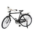Mini Alloy Bicycle Model Classical Bike Toy Figurines DIY Retro Bicycle Model Ornament