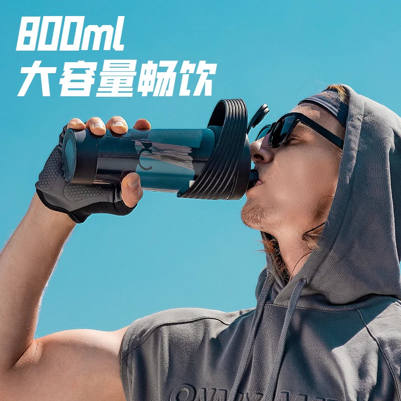 New Private logo Max Capacity New Shaker Bottle Perfect for Protein Shakes and Pre Workout 27-Ounce 800ml Electric Bottle Shaker