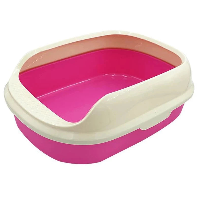 Customized Wholesale Cat Litter Box Modern Simple PP Plastic Tray High Absorption and Cheap-New Customized Pet Products