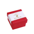 Custom Logo Paper Cardboard Jewelry Box Colorful Ring Packaging Gift Cardboard Box for Jewelry