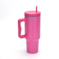 Hot Sales 40oz Travel Mug Double Wall Stainless Steel Vacuum Insulated Tumbler With Straw