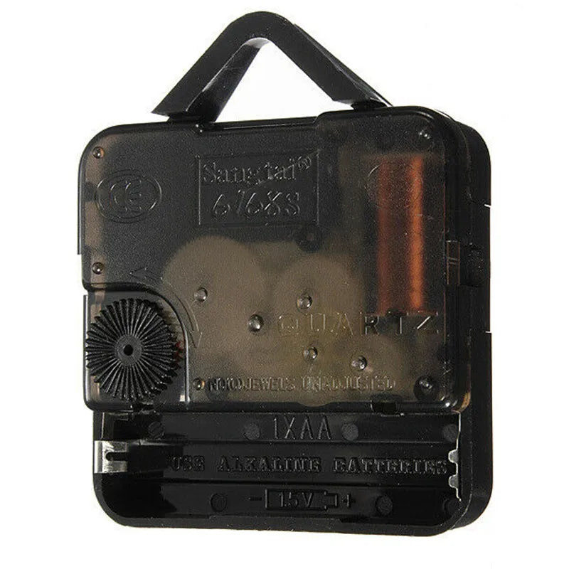 Sangtai 6168s DIY Clock Repair Parts Long Shaft Battery Operated Silent Sweep Wall Clock Movement Mechanism Hanger