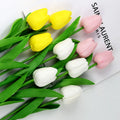 Cheap Artificial Tulip Flower Black Beautiful Decorative Artificial Tulip Flowers