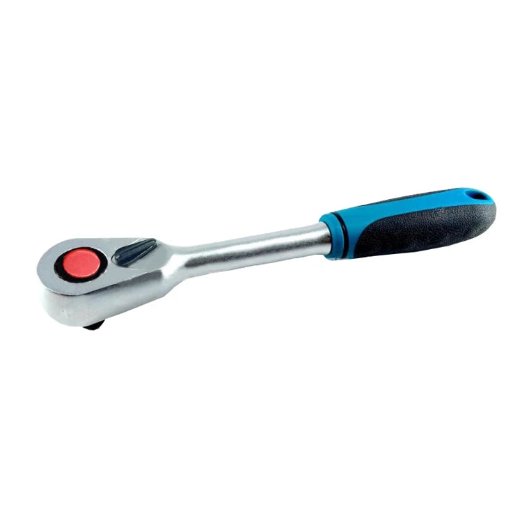 YUHANG 1/2-Inch Carbon Steel Drive 72-Tooth Quick-Release Reversible Ratchet with Plastic CR-V Handle for DIY OEM Customizable