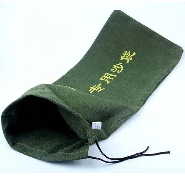 Hot Sale Inflatable Flood Sandbag Natural Disaster Flood Control and Thickened Canvas Rope Sandbags for Emergency Bag