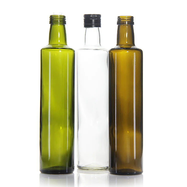 Ready to Ship 250Ml/500Ml/750Ml/1L Glass Olive Oil Vinegar Bottle With Customized Label