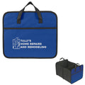 Ruthbag Convenient Shopping Non-Woven Ziplock Storage Organizer Trunk Bag Practical Letter Pattern Storage Solution
