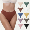 2025 Newest Design High-cut Brzialian Panty Young Girl Stylish Seamless Thong Panty Yoga Sport Women's Underwear