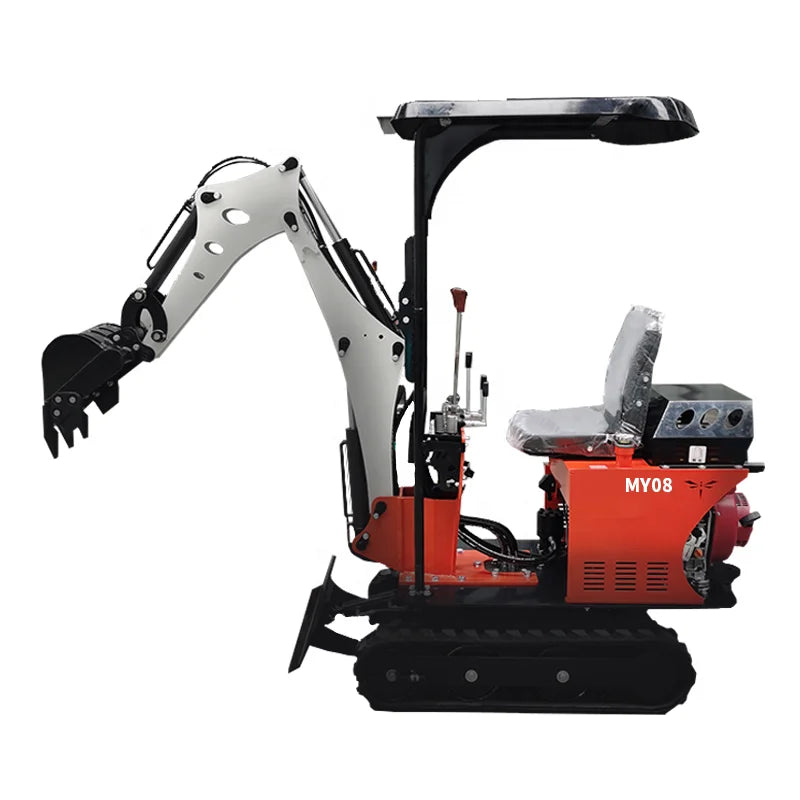 China New Used Excavators Kubota/Yanmar Engine Small Digger Micro Crawler 1 Ton Machine Earth Mini Digger Excavator