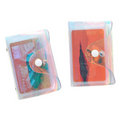 Factory Supply Plastic Card Holder Custom Logo Waterproof PVC Soft Collection Transparent Badge Case Pouch ID Card Holder