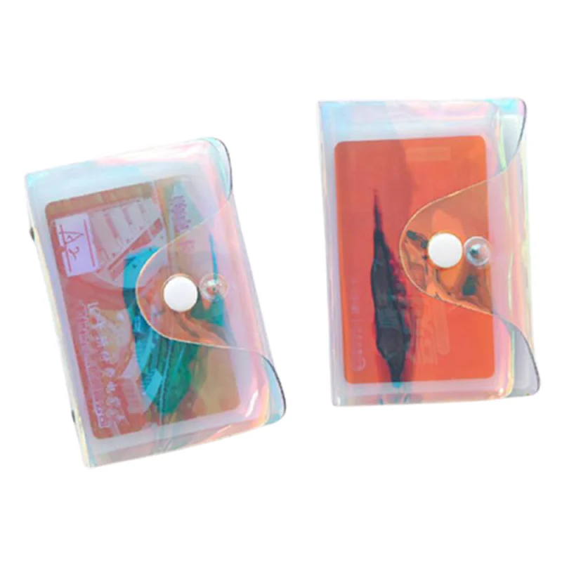 Factory Supply Plastic Card Holder Custom Logo Waterproof PVC Soft Collection Transparent Badge Case Pouch ID Card Holder