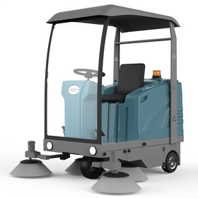 Everlift Brand Plioted Sweeper Clean Width 180cm MP-1800 Electric Floor Sweeper With Cabin Drive Type Road Srubber Machine