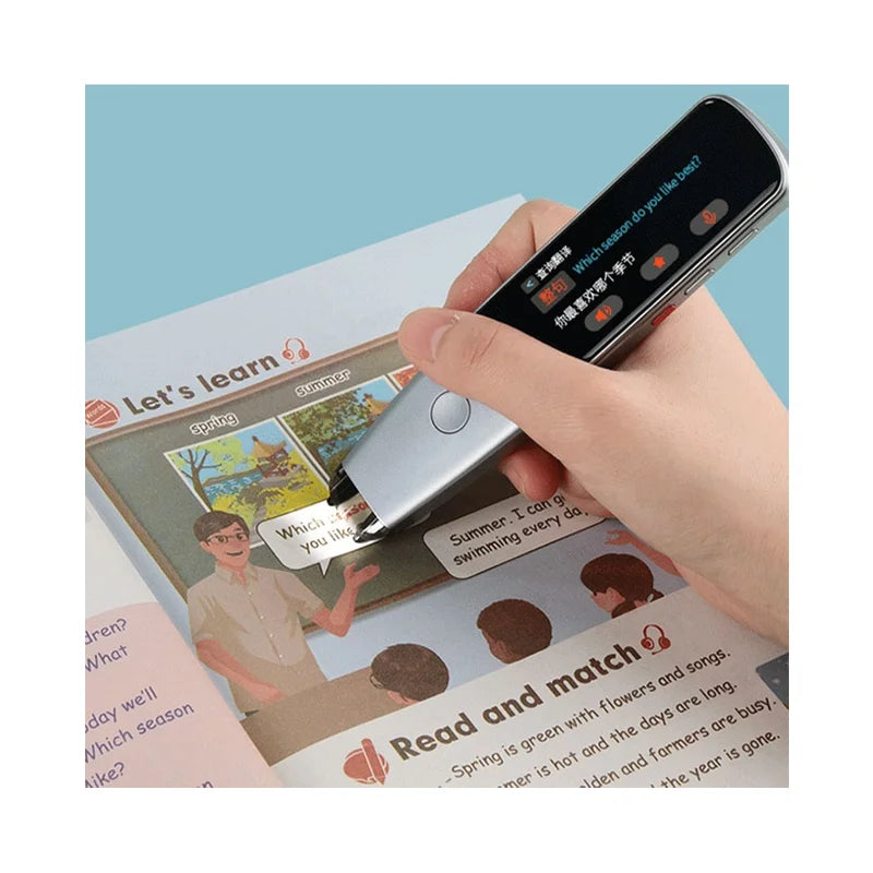 OEM Portable Scan Translation Device Language Voice Translator Recording MP3 Customized Scanner Pen for Education