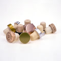 Wholesale Natural Wood Cork Wine Bottle Stopper 14mm 19mm 22.5mm T-top Shape Wooden Cap Stoppers
