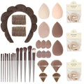 Wholesale 40pcs Headband Set Makeup Brush Beauty Egg Bath Headband Europe And America Spa Headband And Wristband Set