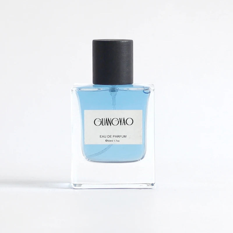 Custom 50ml Bayonet Glass Spray Perfume Bottle for Men  Empty Air Freshener Fragrance Diffuser Beauty Cosmetic Packaging