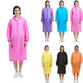 Customize Logo Print Portable Thickness 0.15mm Reusable Rain Poncho Rain Coat Reusable Raincoat for Men Women Rain Poncho