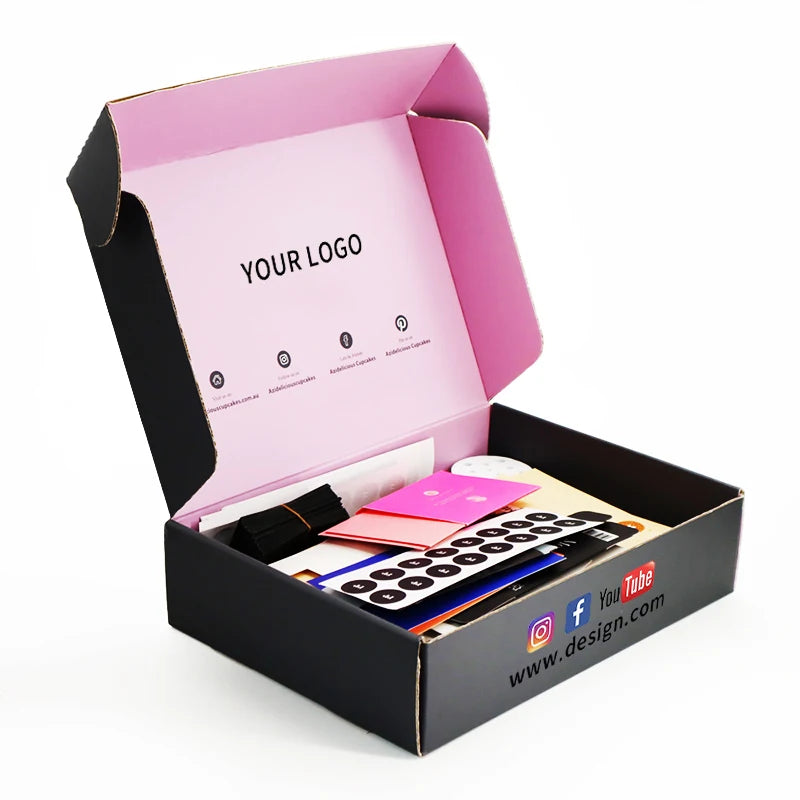 Wholesale Custom Logo Gift Pantone Print Corrugated Box Custom Printed Mailer Boxes