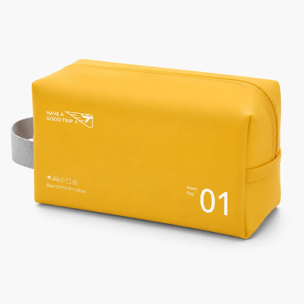 PVC Daily Waterproof Zipper Toiletry Bag Universal Handle Travel Makeup Bag New Model Swimming Cosmetic Bag for Women
