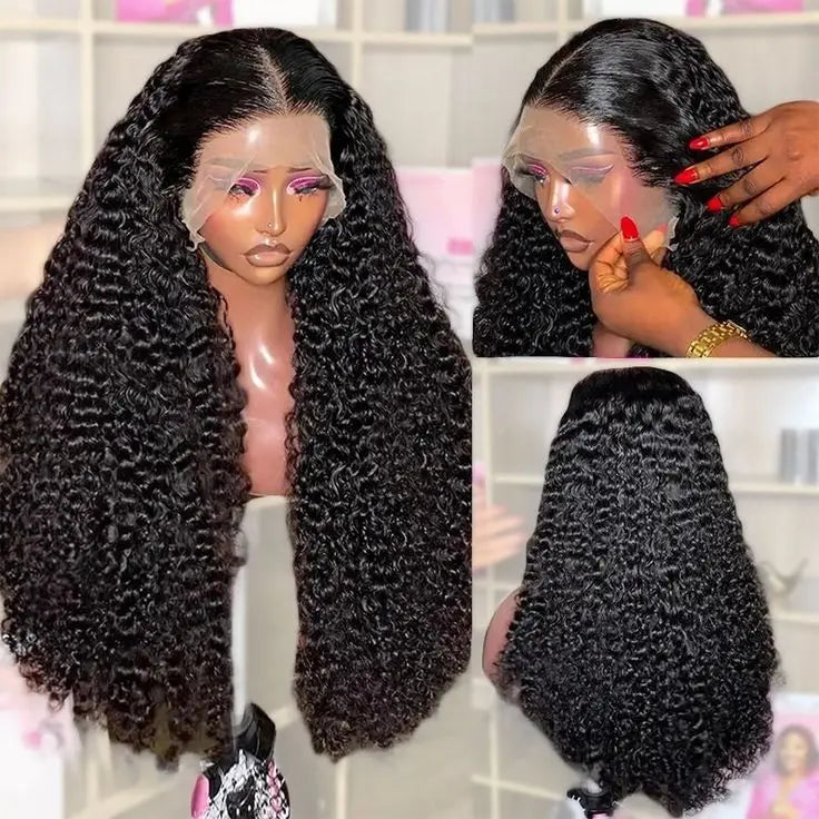Raw Vietnamese Wig Natural Human Hair13x6 13x4 Lace Front Wigs Glueless HD Full Transparent Lace Front Wigs for Black Women