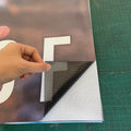 Privacy Protection Mesh Window Film Self Adhesive One Way Vision