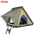 WOQI 4-5 Person Cotton Car Roof Top Tent Outdoor Waterproof Foldable Hard Shell Tent for Camping for Cars and Trucks