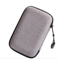 Custom Protective Travel Eva Zipper Case for Earphone Square Earphone Hard Case Custom Packing Pouch