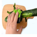 Creative Fruit Peeler Double Finger Blade Slicer Grater Stainless Steel Vegetable Parer Cutter Cucumber Potato Zester