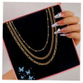 VKME Punk Style Multi Layer Chain Necklace for Women Jewelry Wholesale