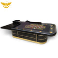 YH Luxury Modern Casino Table Games American European French Black Casino Roulette Table Set for Sale MegaBDM