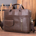 MARRANT 1116 Men Business Leather Briefcase 14 Inch Laptop Bags Genuine Leather Men's Handbag Briefcase