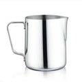 Custom Logo 350ml Stainless Steel Milk Frothing Jugs Coffee Pitcher Coffee Latte Art Mug Silver Color