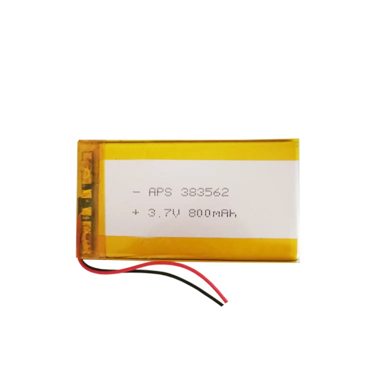 Lipo NMC Pouch Cell 3.7V 850mAh Rechargeable Li-Polymer Battery 383562 Lithium Ion Battery for Various Devices