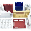 Cnc Machining Parts Aluminum Anodized Extrusion Enclosure and Metal Stamping Oem Bending Part Machining