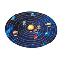 2023 New Arrival Children Wooden Solar System Board 3D Jigsaw Puzzle Game Montessori Educational Planet Learning Toys for Kids