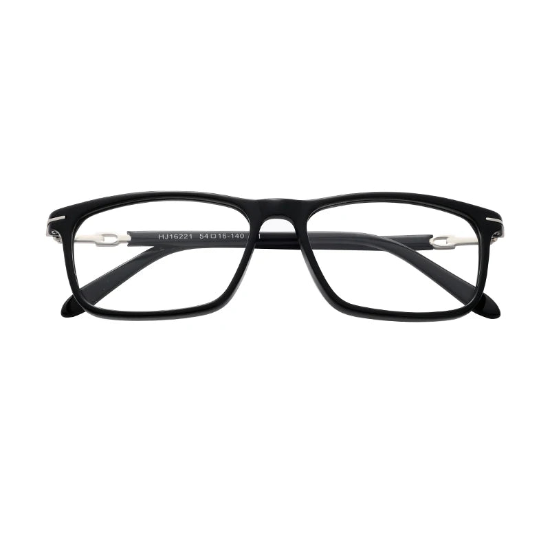 Luxury Optical Spectacles Square Acetate Frame Fashion Eyewear Eyeglasses for Women Men Diamond Face Shape Premium Brand Design