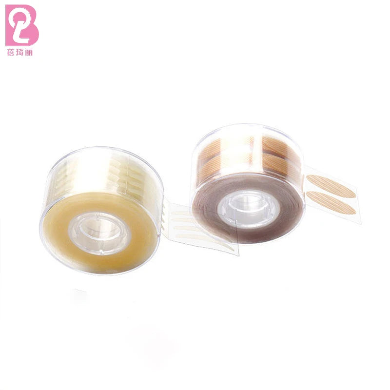 Beiqili 600 Pcs Natural Invisible Double Eyelid Tape Stickers Eye Lid Tape Tool for Lash Extension and Maquillage Outils
