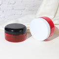 Low Profile 200ml PET Jars With Dome Lid 200ml Wide Mouth Jars with 89-400 Neck Finish