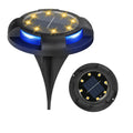 2025 New Products Products  Solar Underground Light 4/5/8/12 LED Outdoor Waterproof Courtyard Lawn Landscape Decoration Lighting