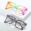 Chic Oversized Eye Glasses Plastic square Eye Frame Optical Glasses Wholesale Designer Eyeframe Eyeglasses Frames
