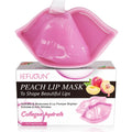 Sefudun Peach Flavor Pink Lip Mask Private Label Organic Moisturizing Hydrating Plumper Collagen Lip Sleeping Mask