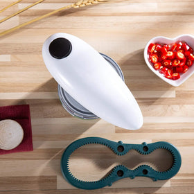 Home Kitchen Battery Operated Electric Bottle Can Opener One Touch Automatic Smooth Edge Hands Free Kitchen Gadgets