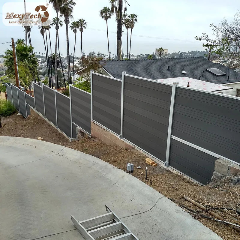 Cheap Fence Panelscheap Garden Railing Fence Material / Terrace Wpc Fence Panel