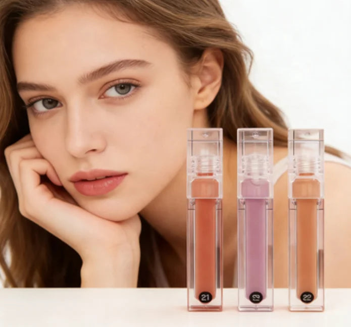 No Logo Shiny Lipgloss Fruit Flavor Lip Gloss Diy Lipgloss Private Label Lipgloss