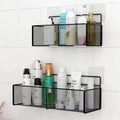 Factory Wholesale Basket Gird Hanging Basket Bathroom Corner Rack Wall-Mounted Hanging Basket